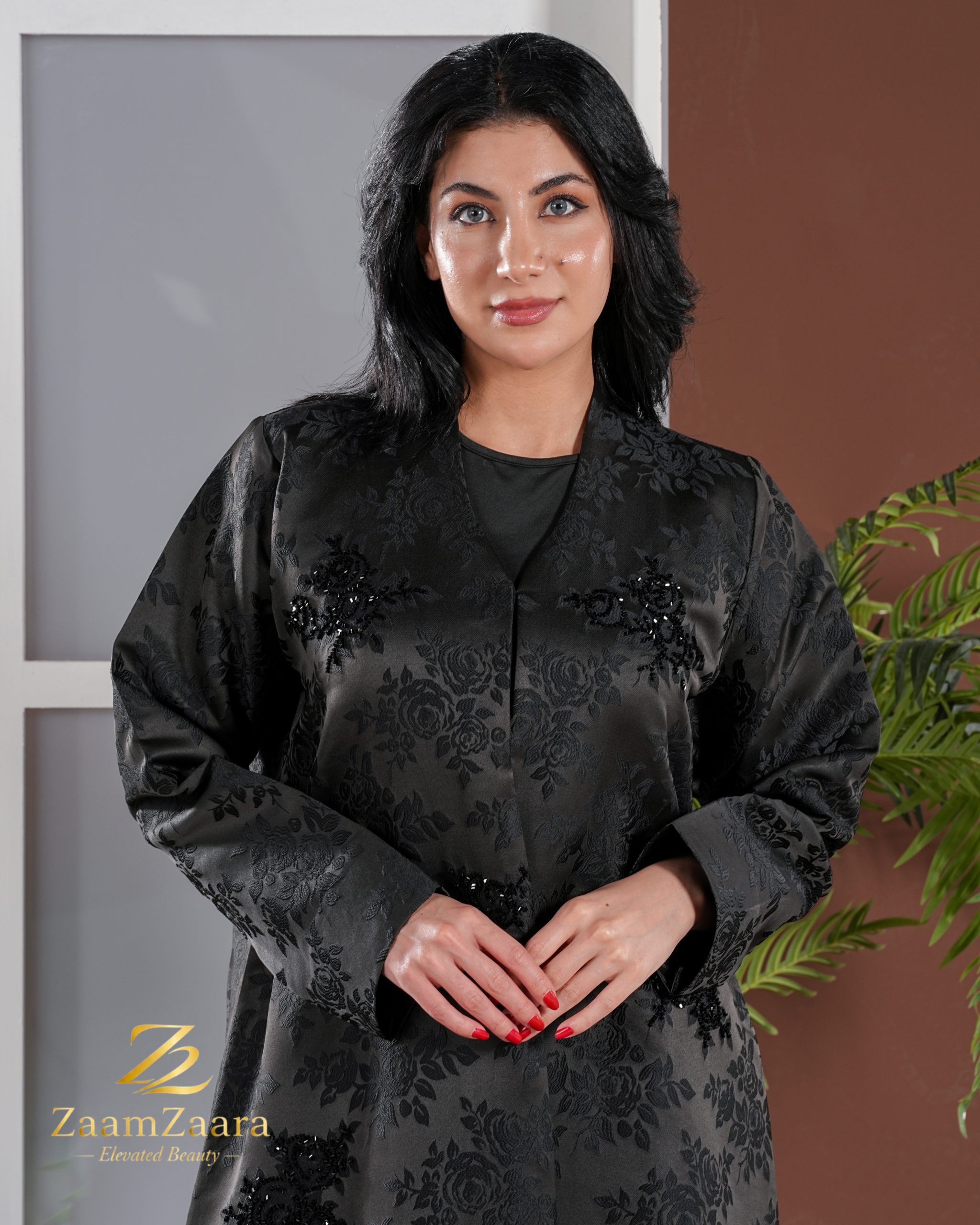 Floral Abaya